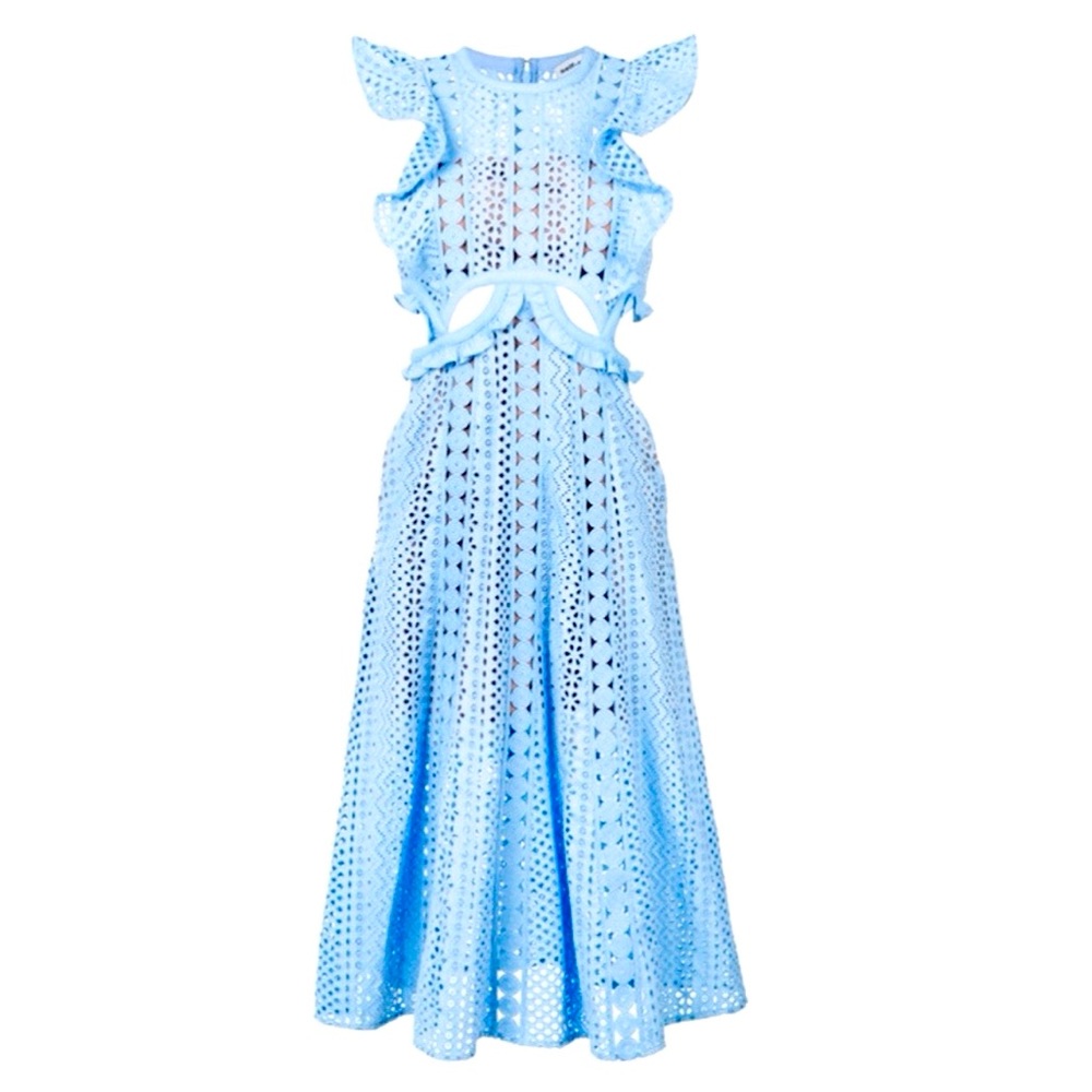 ‼️SOLD VIA EMT‼️ Self-Portrait Midi Azalea dress
